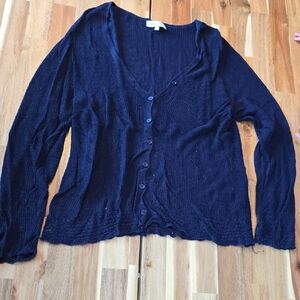 Navy Blue Women's Sweater
